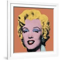 Shot Orange Marilyn, 1964-Andy Warhol-Framed Art Print