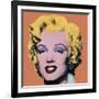 Shot Orange Marilyn, 1964-Andy Warhol-Framed Art Print