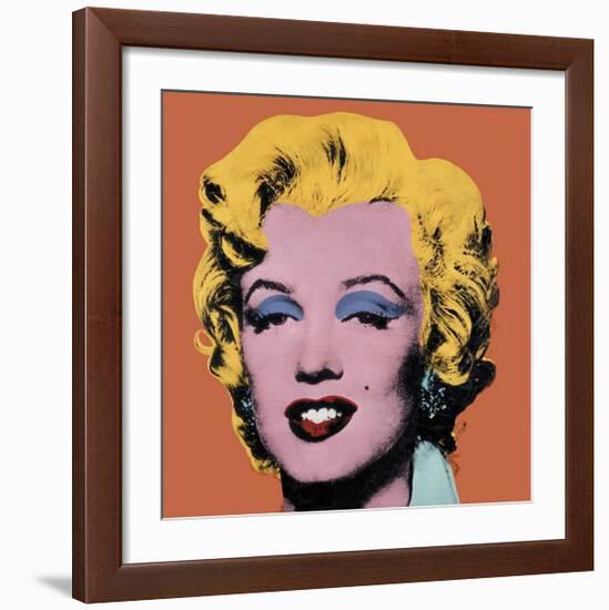 Shot Orange Marilyn, c.1964-Andy Warhol-Framed Giclee Print