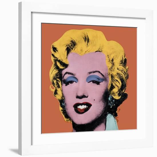 Shot Orange Marilyn, c.1964-Andy Warhol-Framed Giclee Print