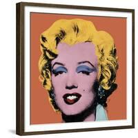 Shot Orange Marilyn, c.1964-Andy Warhol-Framed Giclee Print