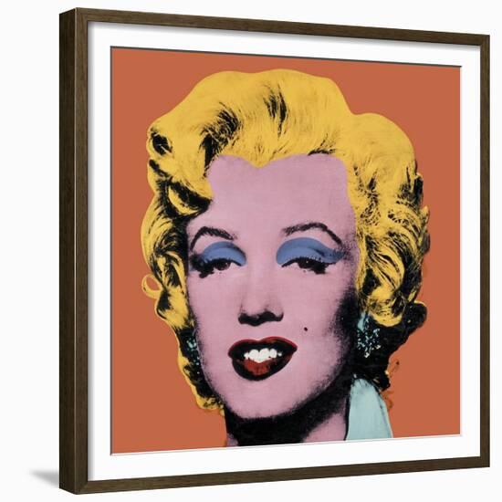 Shot Orange Marilyn, c.1964-Andy Warhol-Framed Giclee Print