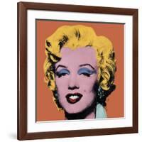 Shot Orange Marilyn, c.1964-Andy Warhol-Framed Giclee Print