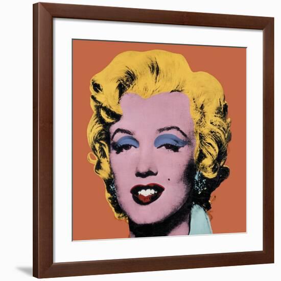 Shot Orange Marilyn, c.1964-Andy Warhol-Framed Giclee Print