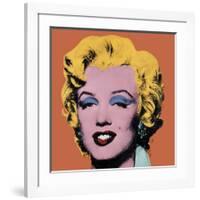 Shot Orange Marilyn, c.1964-Andy Warhol-Framed Giclee Print