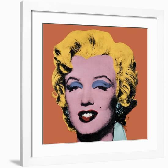 Shot Orange Marilyn, c.1964-Andy Warhol-Framed Giclee Print