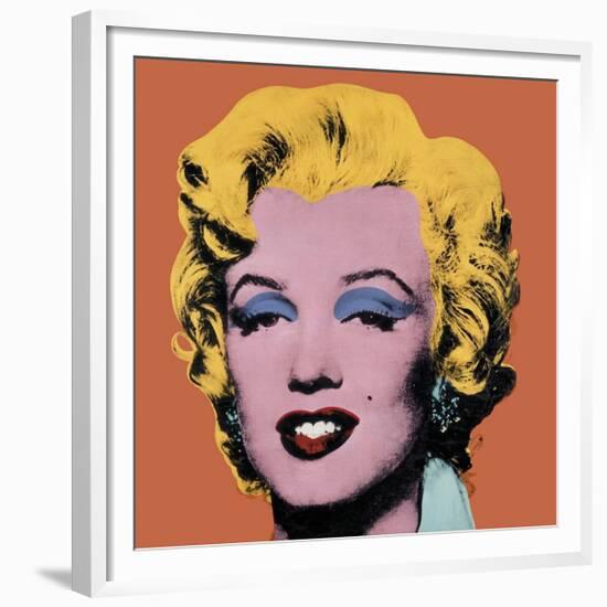 Shot Orange Marilyn, c.1964-Andy Warhol-Framed Giclee Print