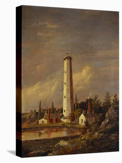 Shot Tower, 1845-Jasper Francis Cropsey-Stretched Canvas