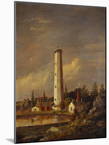 Shot Tower, 1845-Jasper Francis Cropsey-Mounted Giclee Print