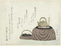 Tea Kettle on the Stove-Shotei Hokuju-Stretched Canvas