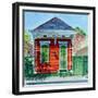 Shotgun House, New Orleans-Anthony Butera-Framed Giclee Print