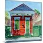 Shotgun House, New Orleans-Anthony Butera-Mounted Giclee Print