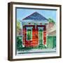 Shotgun House, New Orleans-Anthony Butera-Framed Giclee Print