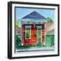 Shotgun House, New Orleans-Anthony Butera-Framed Giclee Print