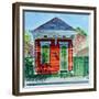 Shotgun House, New Orleans-Anthony Butera-Framed Premium Giclee Print