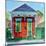 Shotgun House, New Orleans-Anthony Butera-Mounted Premium Giclee Print