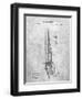 Shotgun Patent-Cole Borders-Framed Art Print