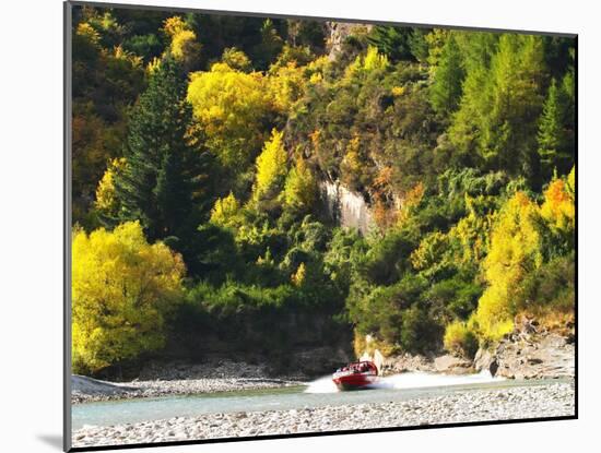 Shotover Jet, Shotover River, Queenstown, New Zealand-David Wall-Mounted Photographic Print