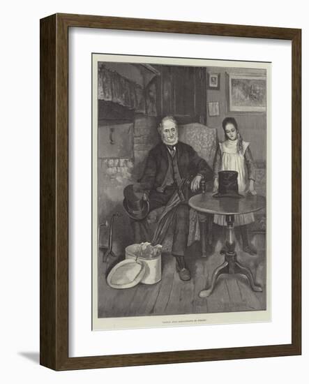 Should Auld Acquaintance Be Forgot-William Henry Charles Groome-Framed Giclee Print