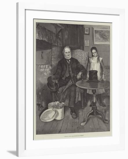 Should Auld Acquaintance Be Forgot-William Henry Charles Groome-Framed Giclee Print