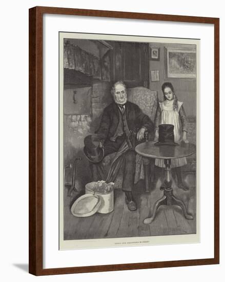 Should Auld Acquaintance Be Forgot-William Henry Charles Groome-Framed Giclee Print