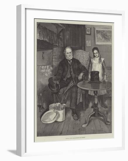 Should Auld Acquaintance Be Forgot-William Henry Charles Groome-Framed Giclee Print