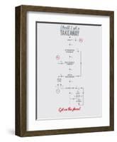 Should I Get a Take-Away?-Stephen Wildish-Framed Art Print