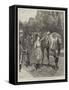 Should Ladies Ride Astride?, a Primary Difficulty-John Charlton-Framed Stretched Canvas