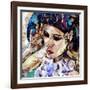 Should Woman Act-James Grey-Framed Art Print