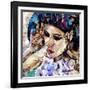 Should Woman Act-James Grey-Framed Art Print