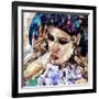 Should Woman Act-James Grey-Framed Art Print