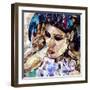 Should Woman Act-James Grey-Framed Art Print