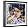 Should Woman Act-James Grey-Framed Art Print