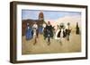 Should Women Ride Astride?', 1908-Lance Thackeray-Framed Giclee Print