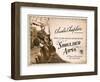 SHOULDER ARMS, on left: Charles Chaplin (aka 'Charlie Chaplin') on Title Card, 1918.-null-Framed Art Print