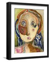 Shoulder Hug-Wyanne-Framed Giclee Print