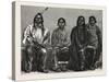 Shouswap Indians, British Columbia-null-Stretched Canvas