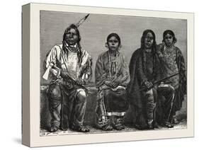 Shouswap Indians, British Columbia-null-Stretched Canvas