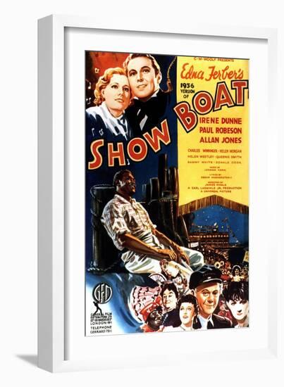 Show Boat, 1936-null-Framed Art Print