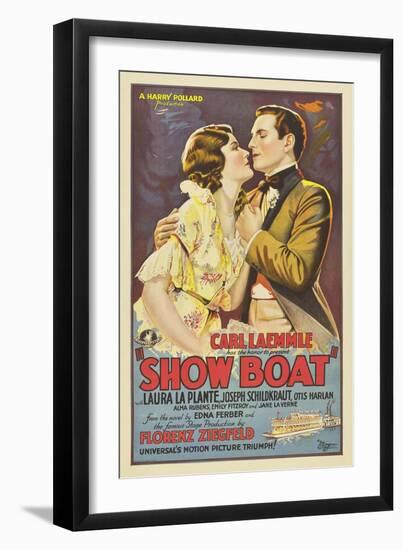 Show Boat, 1936-null-Framed Art Print