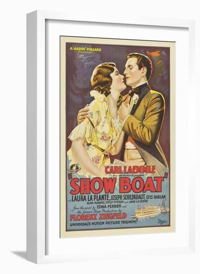 Show Boat, 1936-null-Framed Art Print