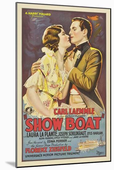 Show Boat, 1936-null-Mounted Art Print