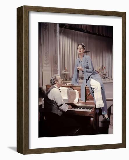 Show Boat by GeorgeSidney with Ava Gardner, 1951 (photo)-null-Framed Photo