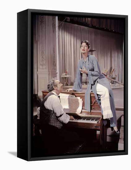 Show Boat by GeorgeSidney with Ava Gardner, 1951 (photo)-null-Framed Stretched Canvas