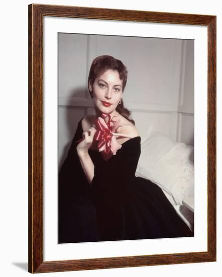 Show Boat by GeorgeSidney with Ava Gardner, 1951 (photo)-null-Framed Photo