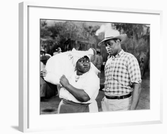 Show Boat, Hattie McDaniel, Paul Robeson, 1936-null-Framed Photo