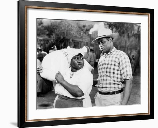 Show Boat, Hattie McDaniel, Paul Robeson, 1936-null-Framed Photo