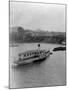 Show Boat' on Thames-null-Mounted Photographic Print