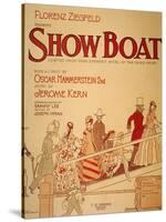 Show Boat Poster, 1927-null-Stretched Canvas