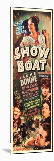 Show Boat-null-Mounted Art Print